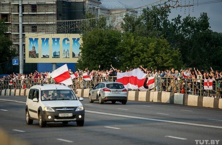 Trzynastokilometrowy „łańcuch pokory” w Mińsku