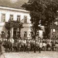 Defilada polskiej kawalerii w Sejnach