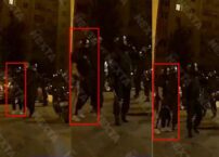 W pacyfikowaniu manifestacji na Białorusi uczestniczą „tituszki”