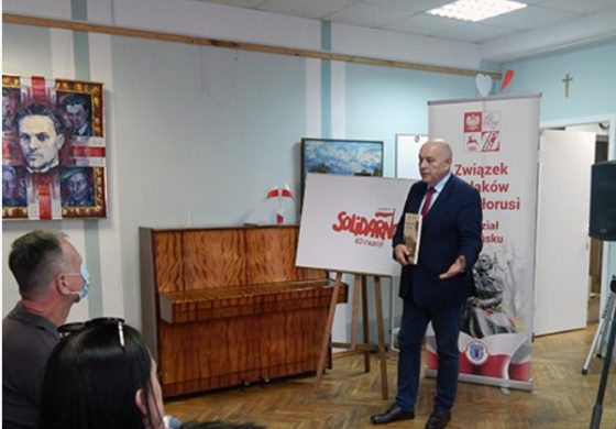 W Mińsku rozmawiano o „Solidarności” i polskiej drodze do Wolności