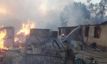 Pożary w obwodzie ługańskim