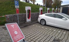 Stacje szybkiego ładowania Tesla Supercharger pojawią się na Ukrainie najwcześniej w 2022 roku