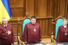 Przewodniczący Sądu Konstytucyjnego Ukrainy: prezydencki projekt ustawy o wygaszeniu pełnomocnictw jego sędziów nosi cechy „konstytucyjnego przewrotu”