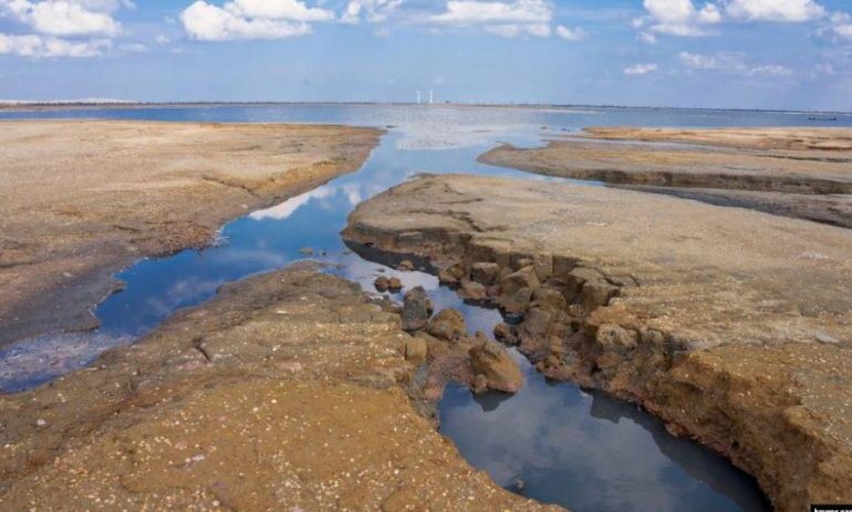Ukraińskie media: na Krymie doszło do katastrofy ekologicznej. Półwyspowi grozi wyschnięcie wszystkich jezior