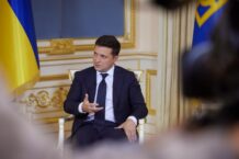 Zełenski: kwestia utworzenia wolnej strefy ekonomicznej w Donbasie nie dotyczy jego części okupowanej przez Rosję