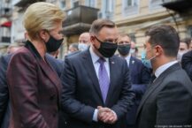 Wizyta prezydenta Andrzeja Dudy w Odessie