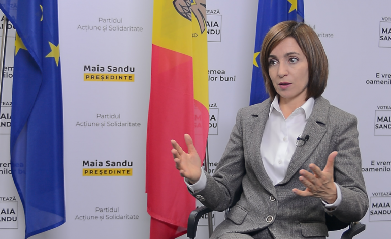 Nowo wybrana prezydent Mołdawii: Krym to część Ukrainy