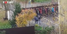 Białoruś: Nieuzasadnione okrucieństwo: milicjanci biją zatrzymanych, którzy nie stawiają oporu (WIDEO)