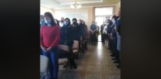 Skandal na Zakarpaciu. Lokalni deputowani podczas zaprzysiężenia śpiewali węgierski hymn. SBU wszczęła śledztwo