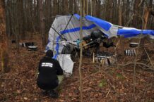 Polscy pogranicznicy pokrzyżowali przemyt papierosów motolotnią z Ukrainy