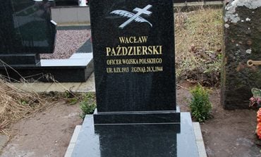 Grodno: Nowy pomnik na grobie polskiego oficera