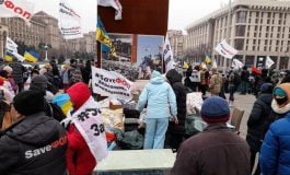 W Kijowie trwa protest przedsiębiorców przeciwko obostrzeniom kwarantanny