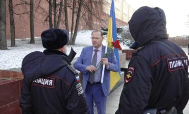 Pod murami Kremla odbyła się manifestacja przeciwko antyukraińskiej propagandzie Rosji