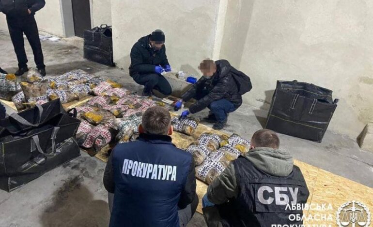 We Lwowie przechwycono największy w historii Ukrainy przemyt heroiny