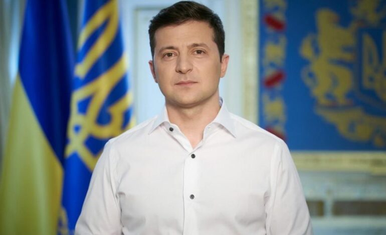 Prezydent Zełenski potępił wczorajsze wtargnięcie zwolenników Trumpa do budynku amerykańskiego Kongresu