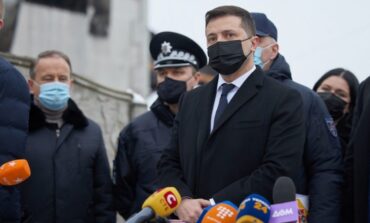Prezydent Zełenski ogłosił na jutro dzień żałoby ku czci ofiar pożaru w domu starców w Charkowie