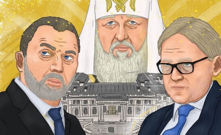 Przyjaciele Putina pobudowali się w pobliżu jego pałacu na Krymie