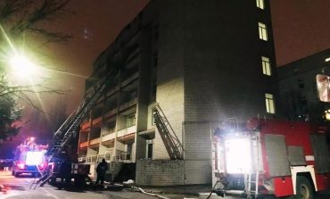 Pożar w szpitalu zakaźnym w Zaporożu: ordynator placówki został zawieszony w obowiązkach