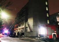 Pożar w szpitalu zakaźnym w Zaporożu: ordynator placówki został zawieszony w obowiązkach