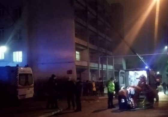 W pożarze szpitala w Zaporożu zginęły cztery osoby