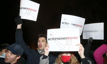 Protesty wobec wyroku sądu w Odessie, który skazał dwóch działaczy społecznych na ponad siedem lat więzienia