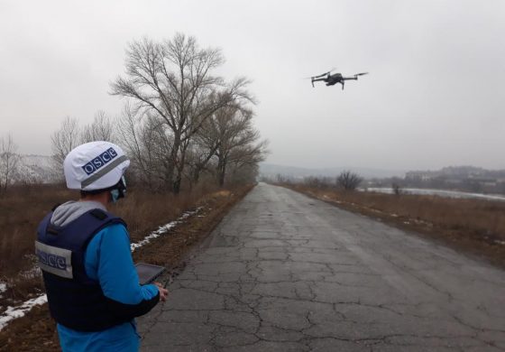 „Separatyści” w Donbasie utrudniają nawigację dronów Organizacji Bezpieczeństwa i Współpracy w Europie