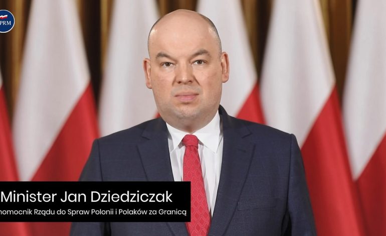 Jan Dziedziczak do Polaków z Białorusi: Polska o Was pamięta!