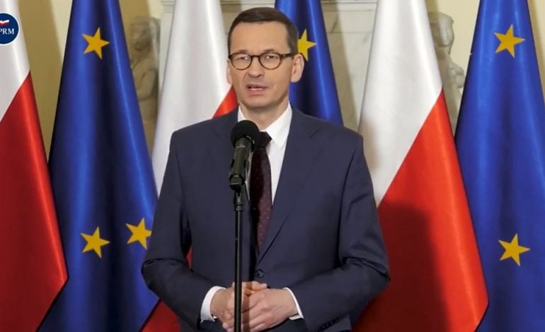 Premier Morawiecki chce, by władze Białorusi odczuły gospodarczo skutki prześladowania Polaków