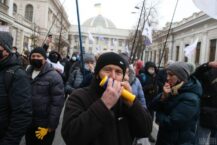 Sondaż: około 40% Ukraińców gotowych jest do uczestnictwa w wiecach i manifestacjach