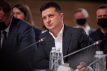 Kancelaria Prezydenta Ukrainy zareagowała na wideokonferencję Putina z Merkel i Macronem