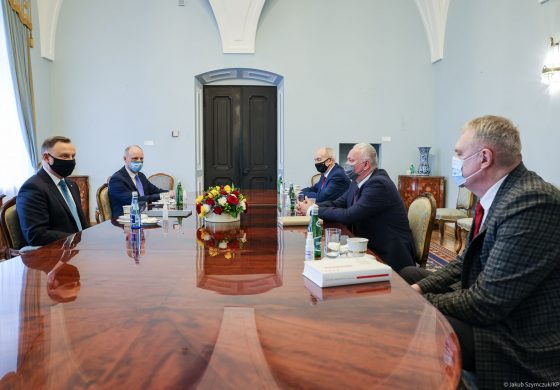 Prezydent Andrzej Duda spotkał się z przedstawicielami mniejszości białoruskiej