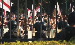 W lutym 2021 białoruskie sądy skazały uczestników powyborczych protestów na 168 lat łagrów