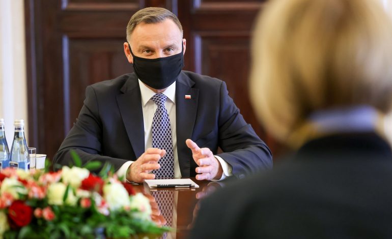 Prezydent Duda rozmawiał z sekretarz generalną OBWE o Polakach na Białorusi