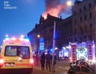 Zatrzymano trzy osoby w sprawie tragicznego pożaru w nielegalnym hostelu w Rydze