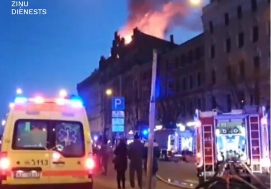 Zatrzymano trzy osoby w sprawie tragicznego pożaru w nielegalnym hostelu w Rydze
