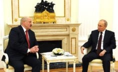 Łukaszenka w Moskwie poświęcił relacje z Ukrainą i Zachodem, by zadowolić Kreml