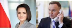 Liderka białoruskiej opozycji złożyła na ręce Prezydenta życzenia Polakom z okazji 3 Maja i Dnia Polonii i Polaków za Granicą