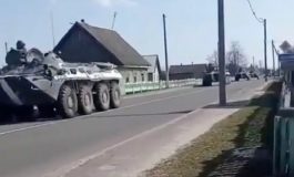Białoruś wysyła wojska na granicę z Ukrainą (WIDEO)