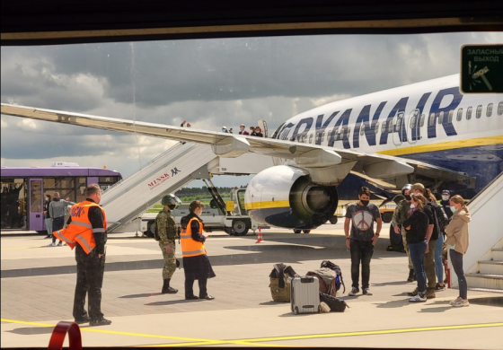 Ukraina określiła porwanie samolotu Ryanair „aktem międzynarodowego terroryzmu”