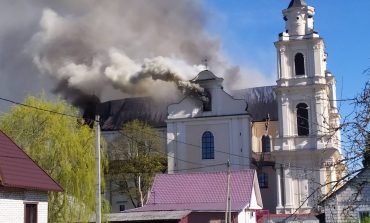 Po wielkim pożarze Sanktuarium w Budsławiu otwiera się dla wiernych