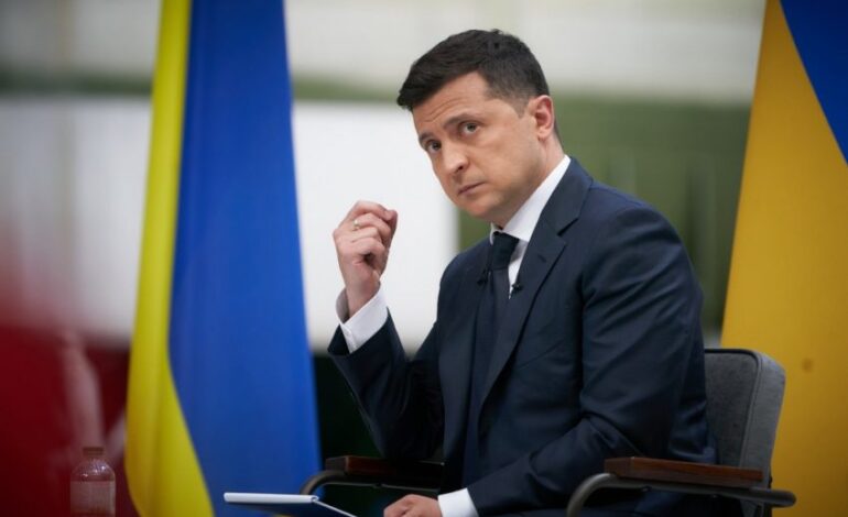 Zełenski chce omówić z Bidenem kwestię Nord Stream 2 przed jego spotkaniem z Putinem