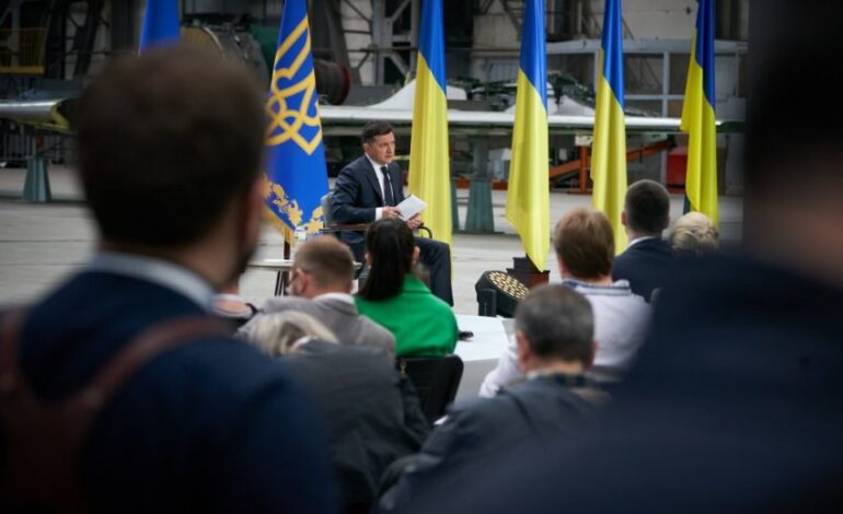 Od Putina do Kliczki – konferencja prasowa prezydenta Zełenskiego