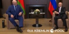 Soczi: Po raz pierwszy Łukaszenka przyjechał do Putina z neseserem