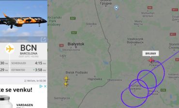 Samolot Belavii nie został wpuszczony do Polski. Musiał zawrócić