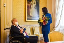 Prezydent Czech przyjął Tichanowską. Zobaczcie, jak udekorowany był stół