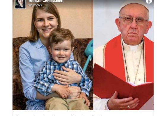 Niezwykle poruszający list mamy 3-letniego Franka z Białorusi do papieża Franciszka