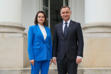 Liderka białoruskiej opozycji podziękuje prezydentowi Dudzie. Za co?