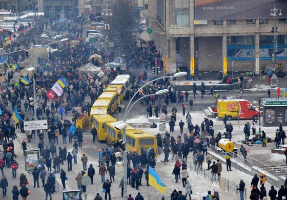 Komentarz kancelarii ukraińskiego prezydenta do słów Putina o tym, że USA były organizatorem Majdanu Niepodległości
