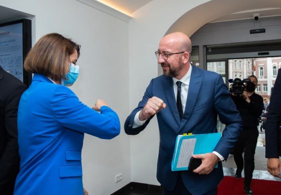Liderka białoruskiej opozycji omówiła pomoc dla Białorusinów z przewodniczącym Rady Europejskiej