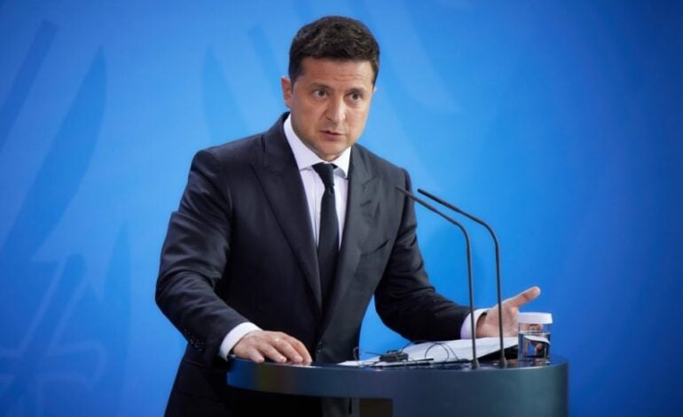 Zełenski: język rosyjski nie jest własnością Rosji